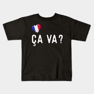 French Ca Va Greeting Kids T-Shirt